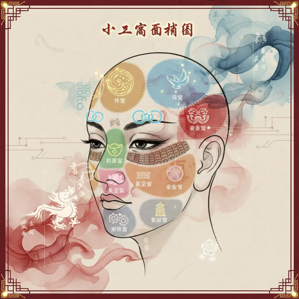 面相學 - 十二宮