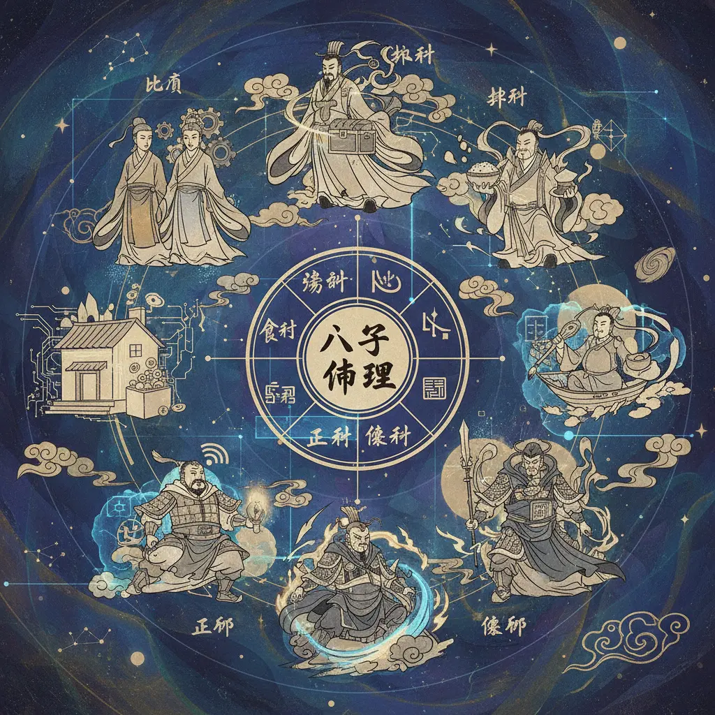 八字命理 - 十神分類