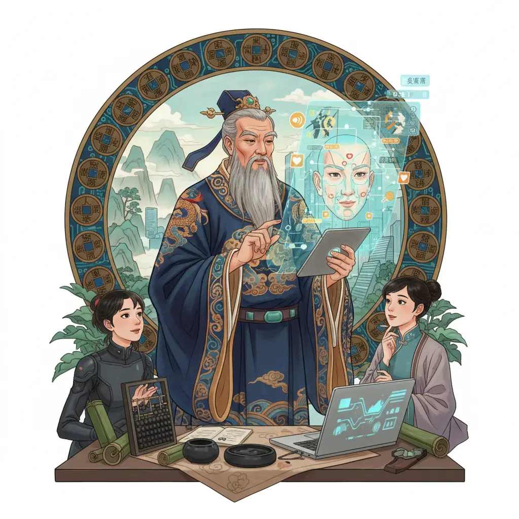 面相學 - 算命師