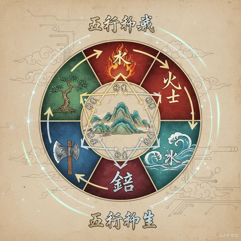 五行 - 五行相生相剋